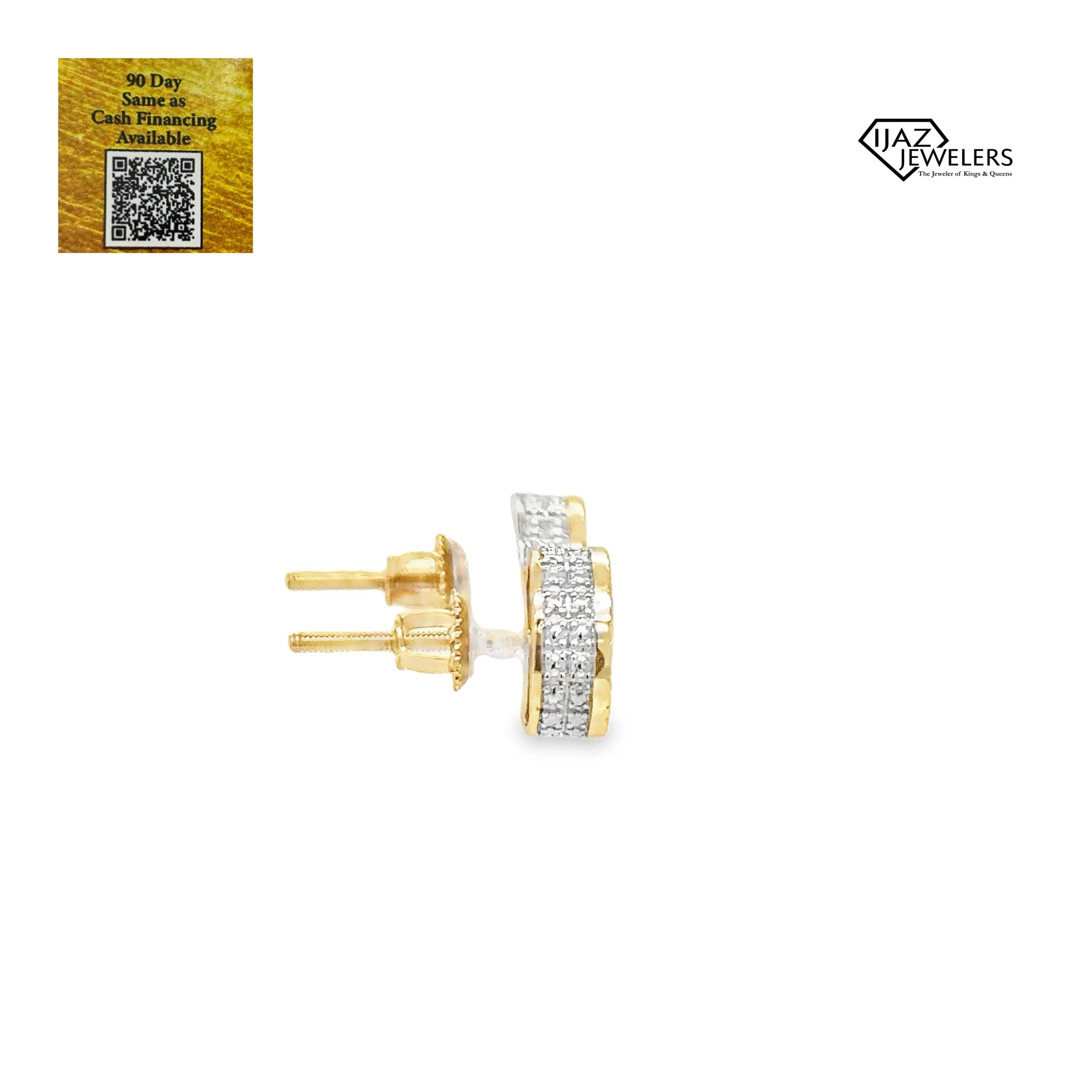 10K Gold 0.26 CTW Diamond Earrings