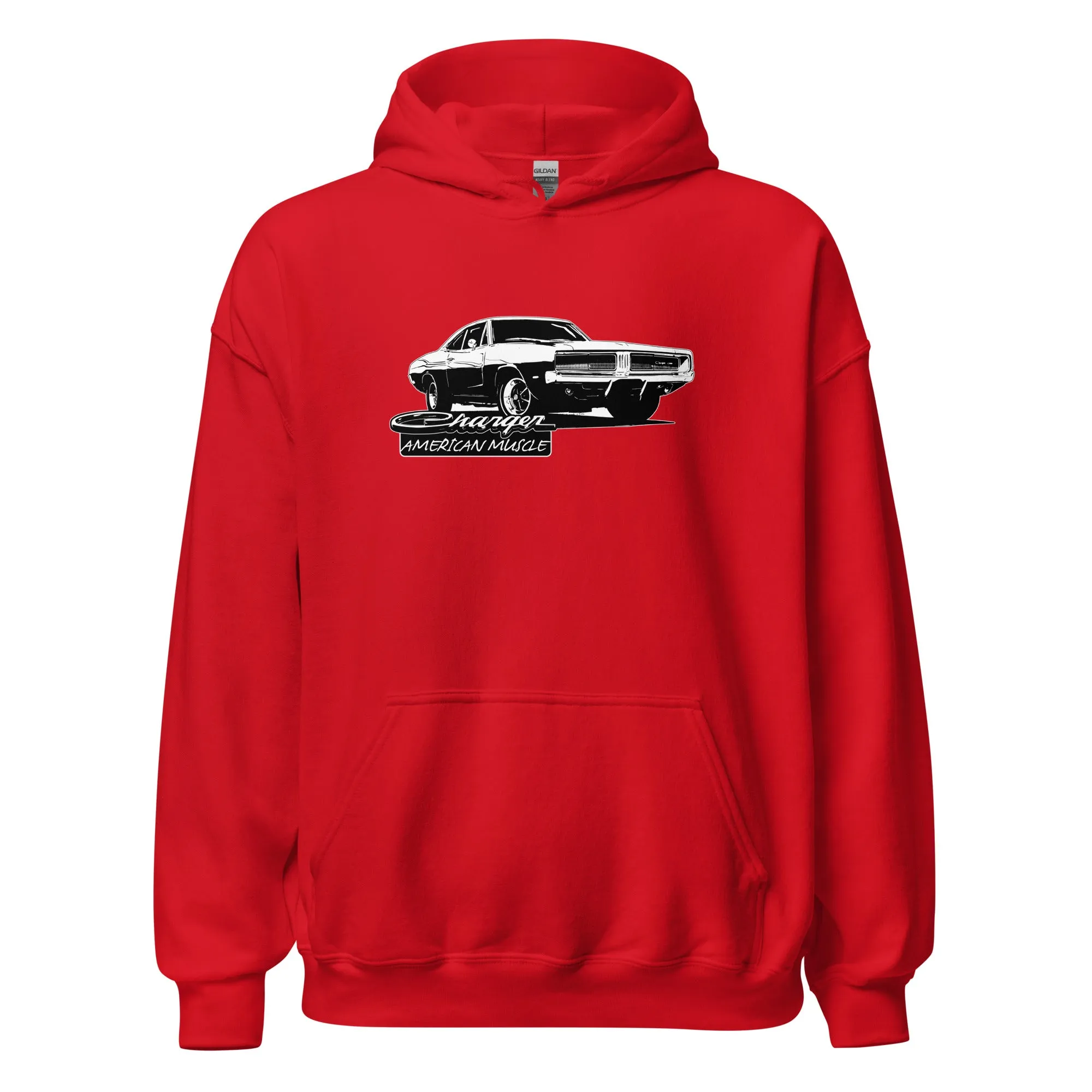 1969 Charger Hoodie American Muscle Car Sweatshirt