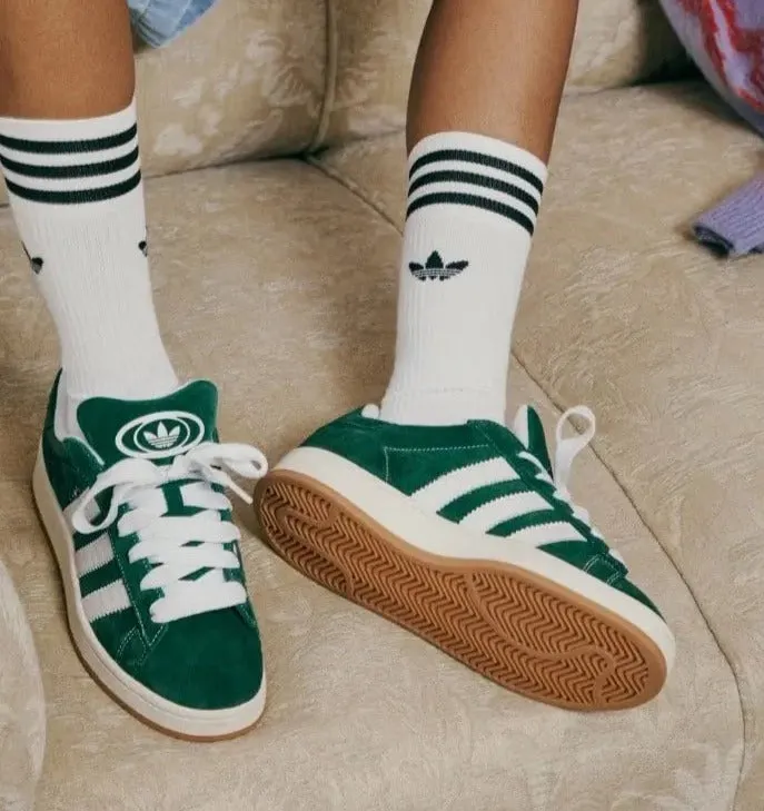 Adidas Campus 00s Dark Green Cloud White