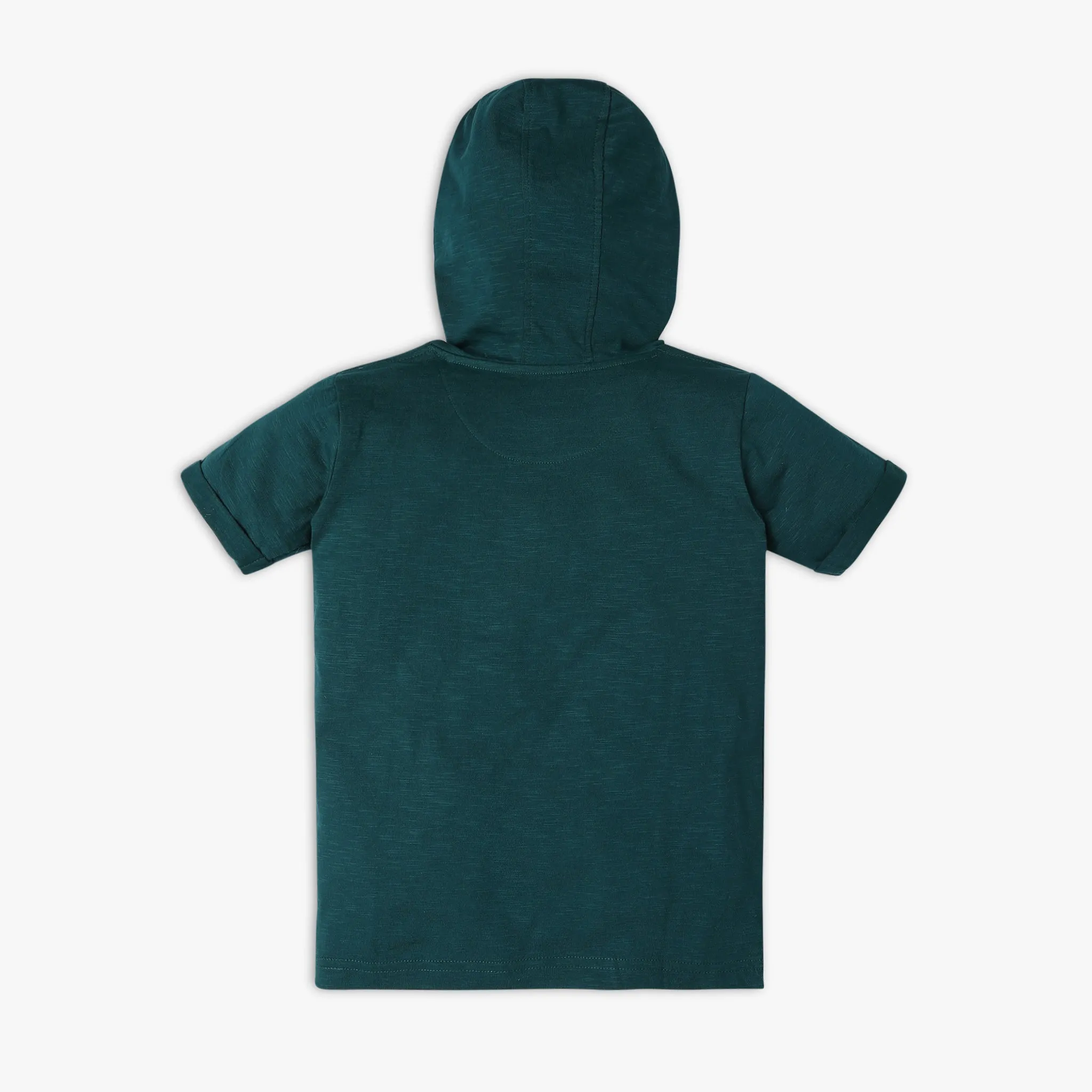 Boy's Regular Fit Solid T-Shirt