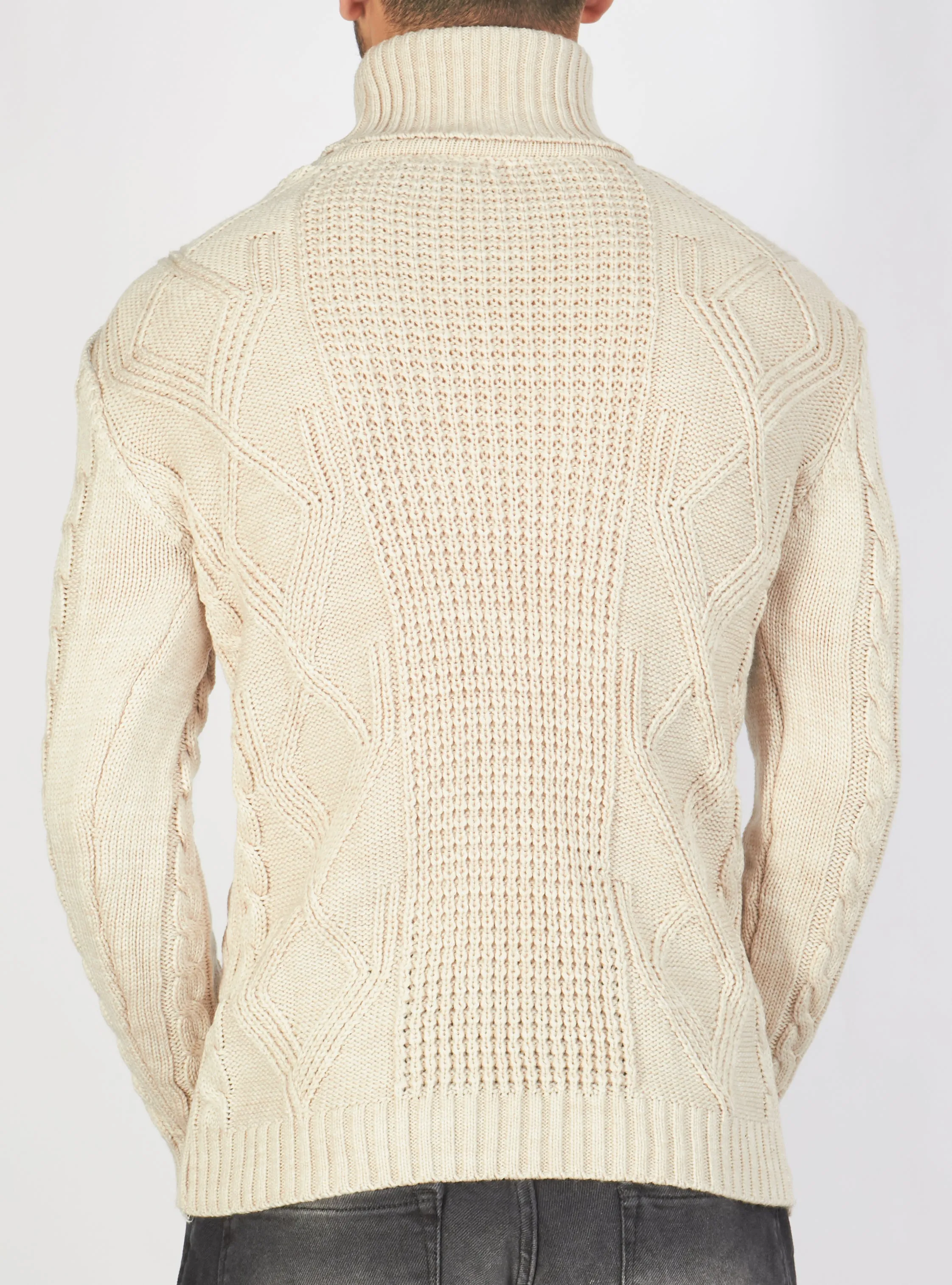 Buyer's Choice Turtleneck - Knit - Tan - T3766