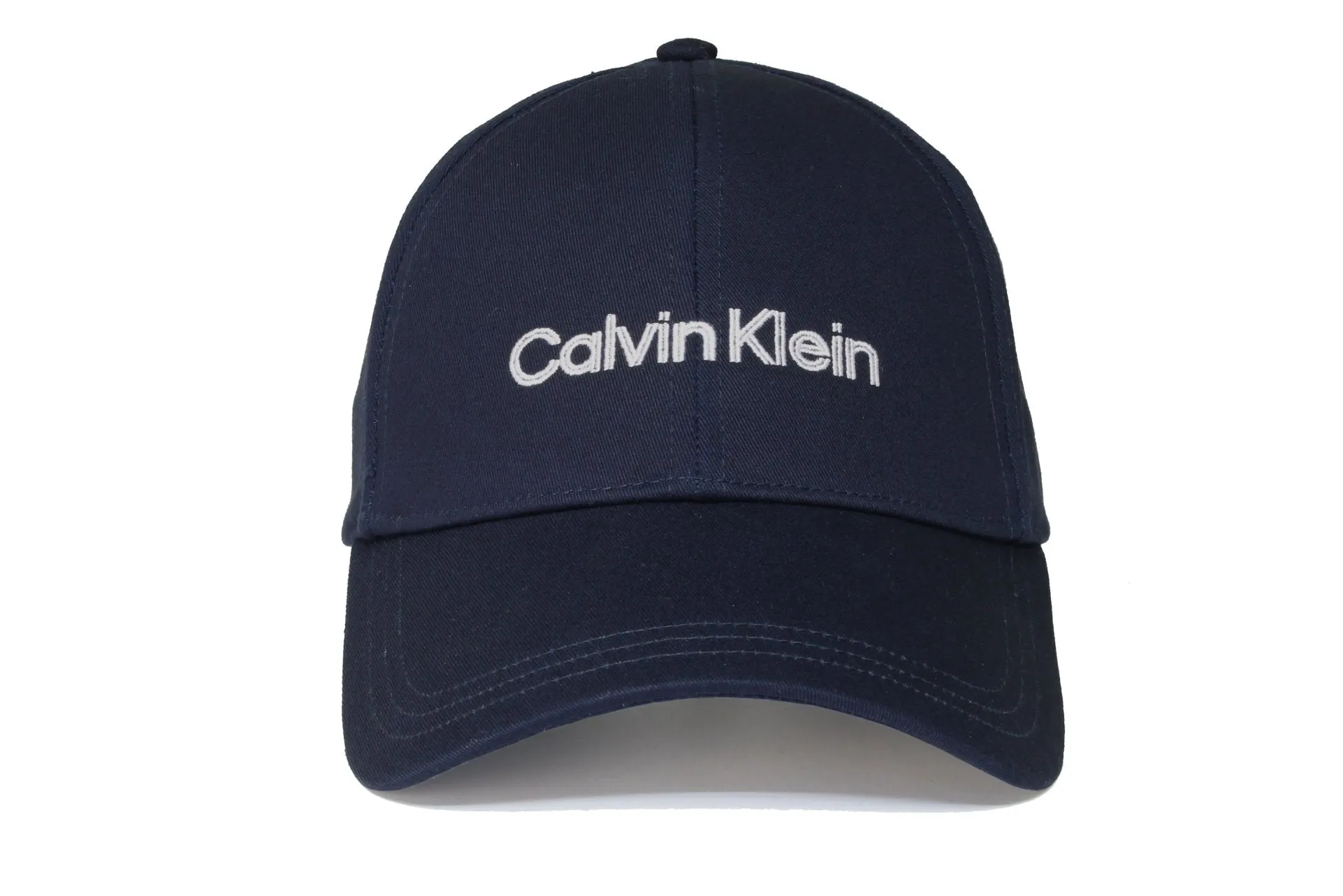 Calvin Klein Mens 'Double Line' Embroidered Baseball Cap