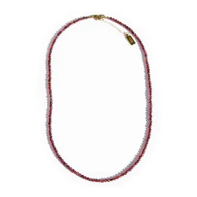 Delicate Garnet Necklace