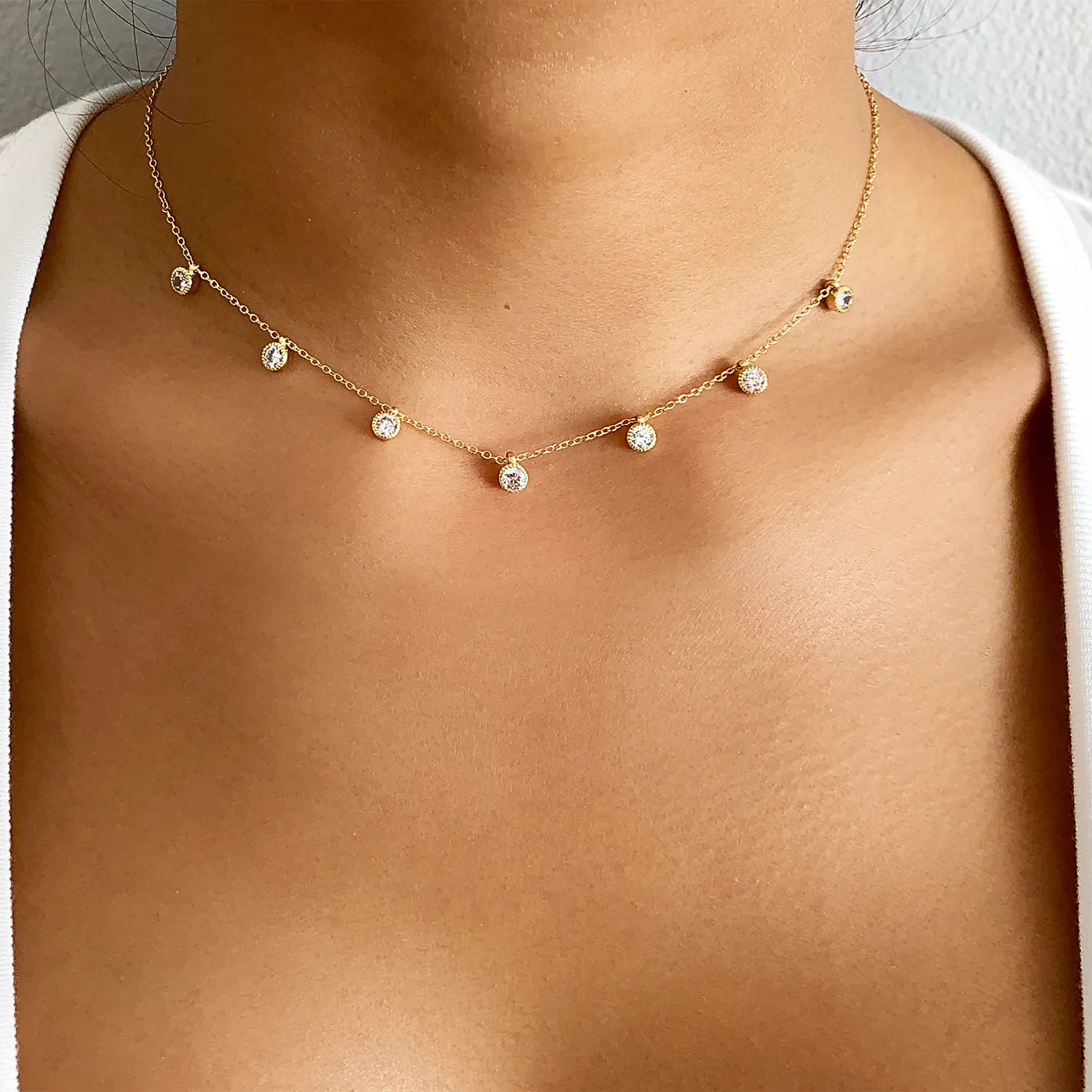 Diamond Choker Necklace