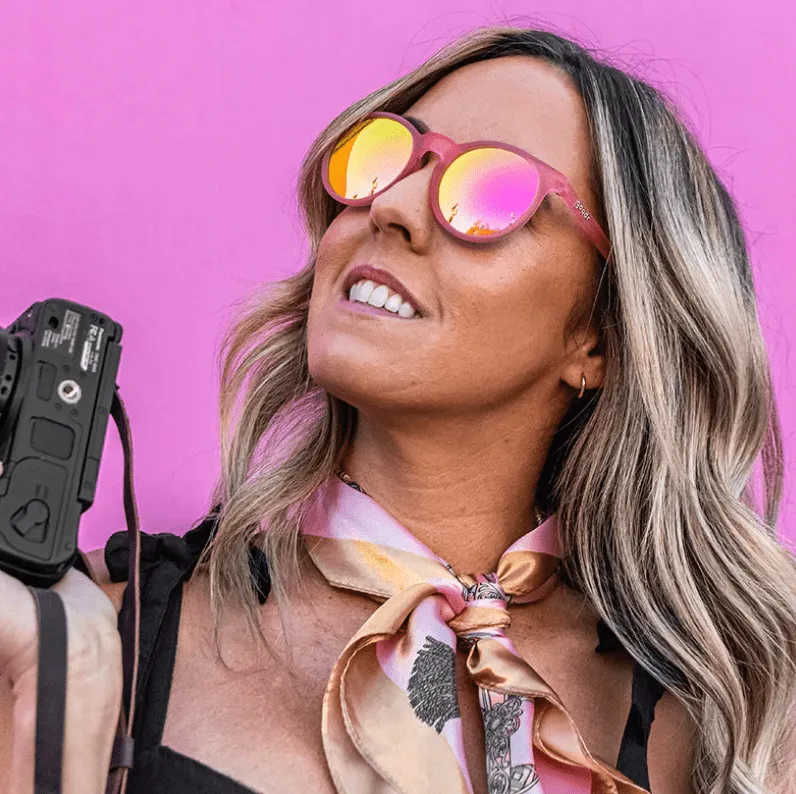 Goodr Round Pink Sunglasses - Influencers Pay Double