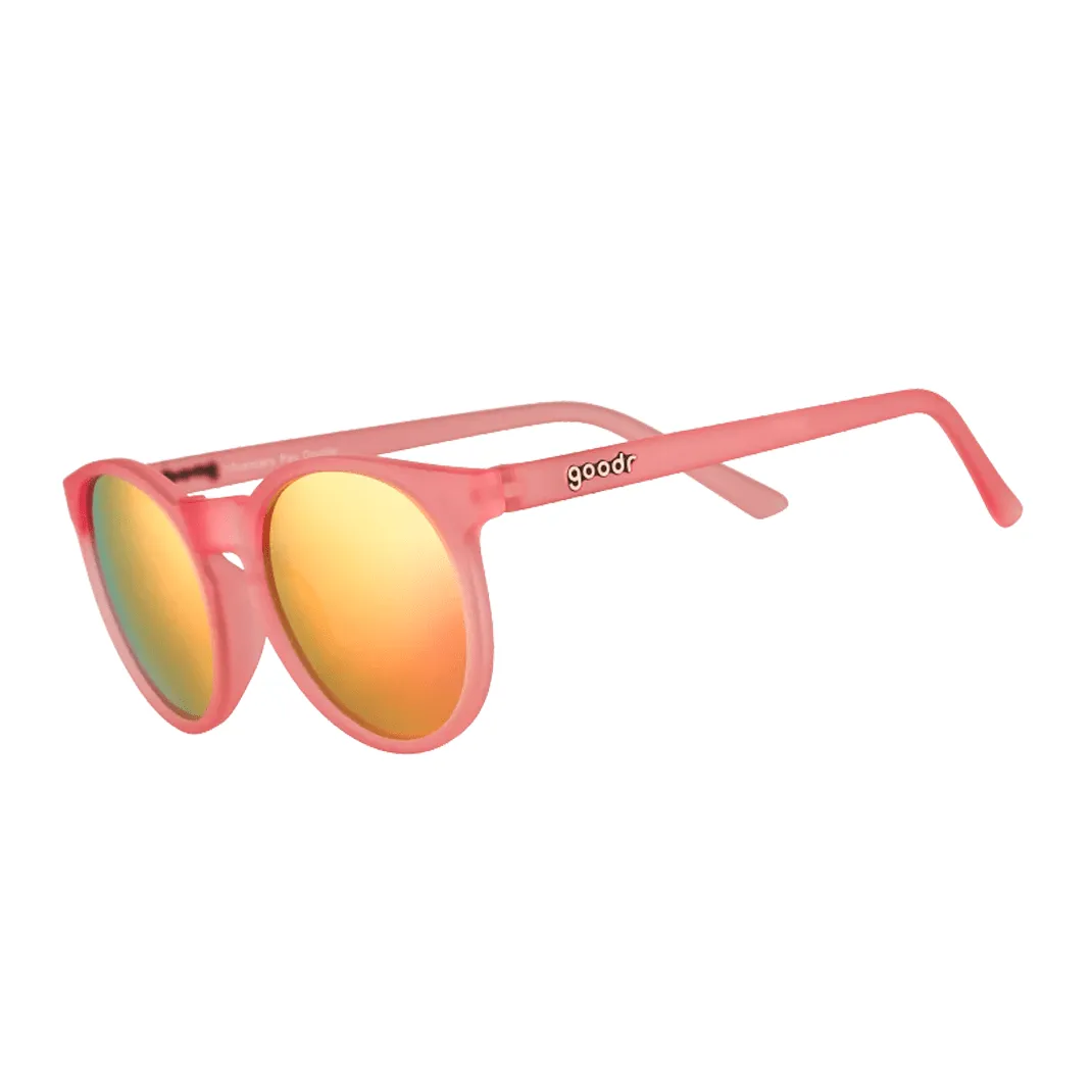 Goodr Round Pink Sunglasses - Influencers Pay Double