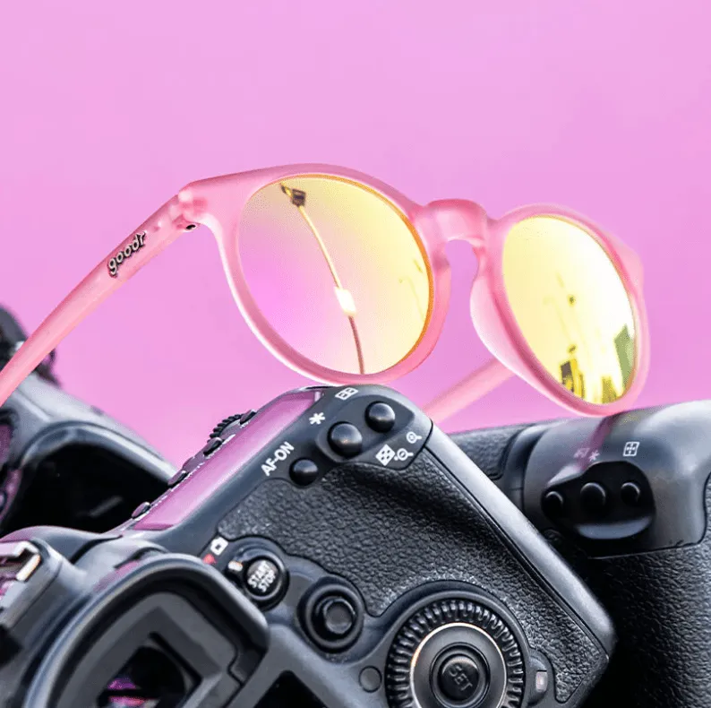 Goodr Round Pink Sunglasses - Influencers Pay Double