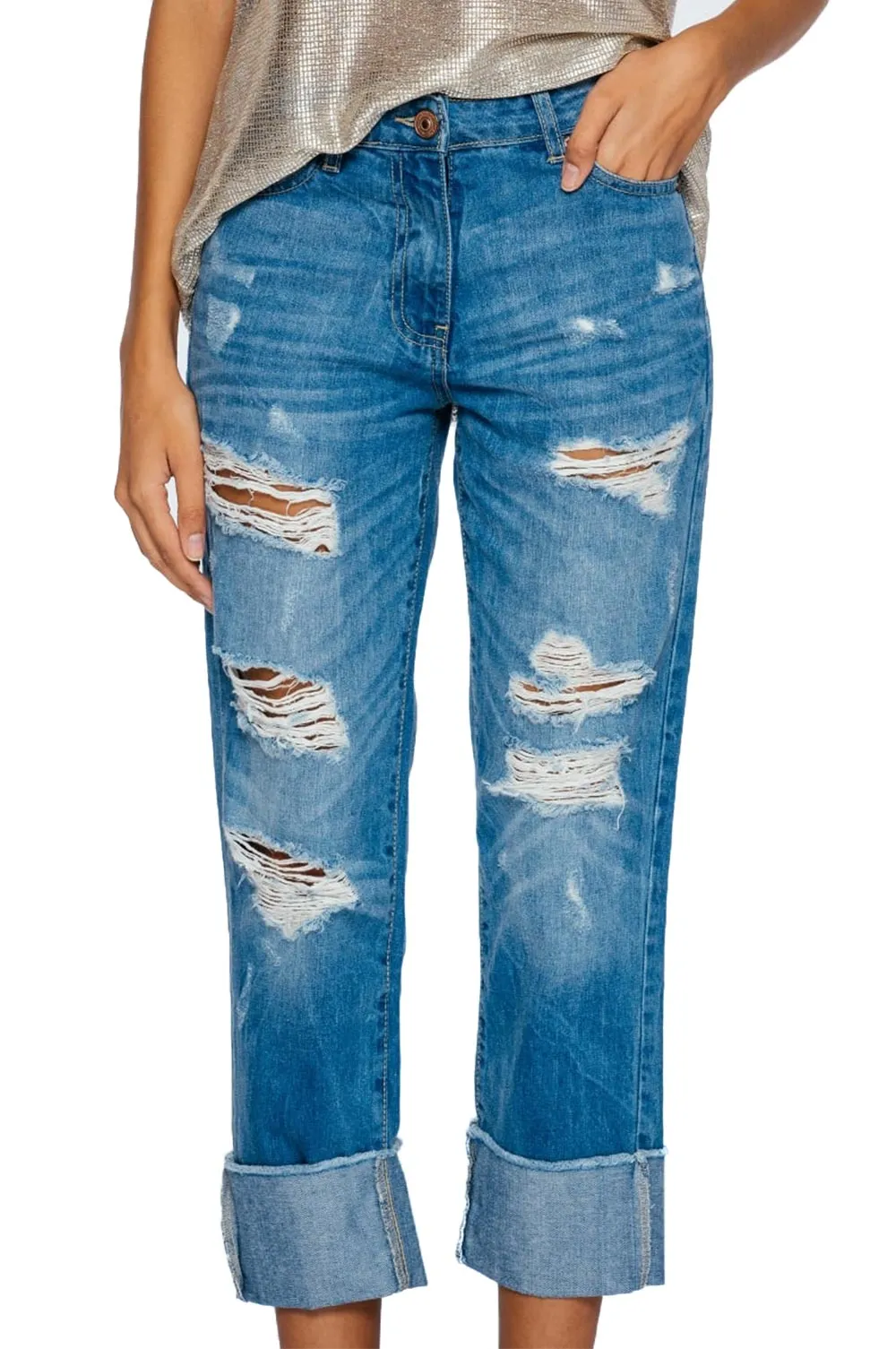 Jeans con strappi