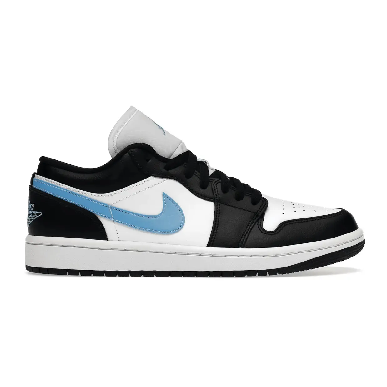 Jordan 1 Low Black University Blue White