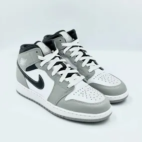 Jordan 1 Mid Light Smoke Grey