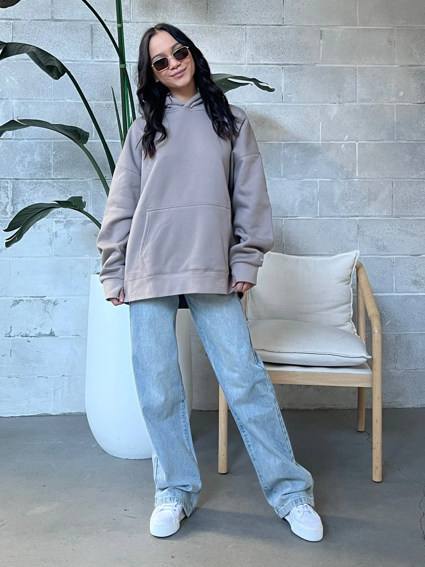 KUWALLA Oversized Boyfriend Hoodie