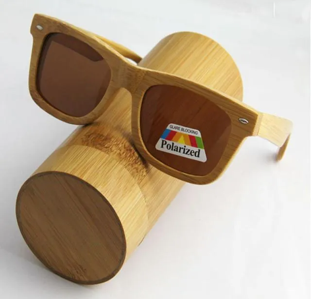 Men's Luxury Wooden Polarized Sunglasses in 14 Colors