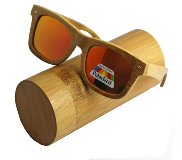 Men's Luxury Wooden Polarized Sunglasses in 14 Colors