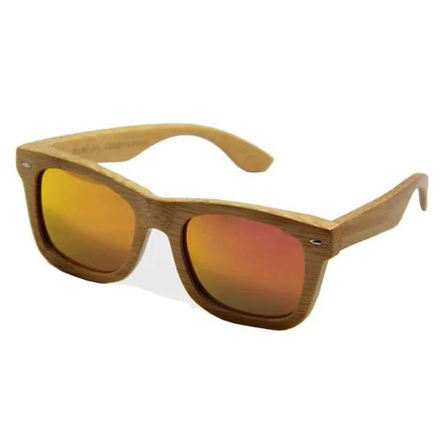 Men's Luxury Wooden Polarized Sunglasses in 14 Colors