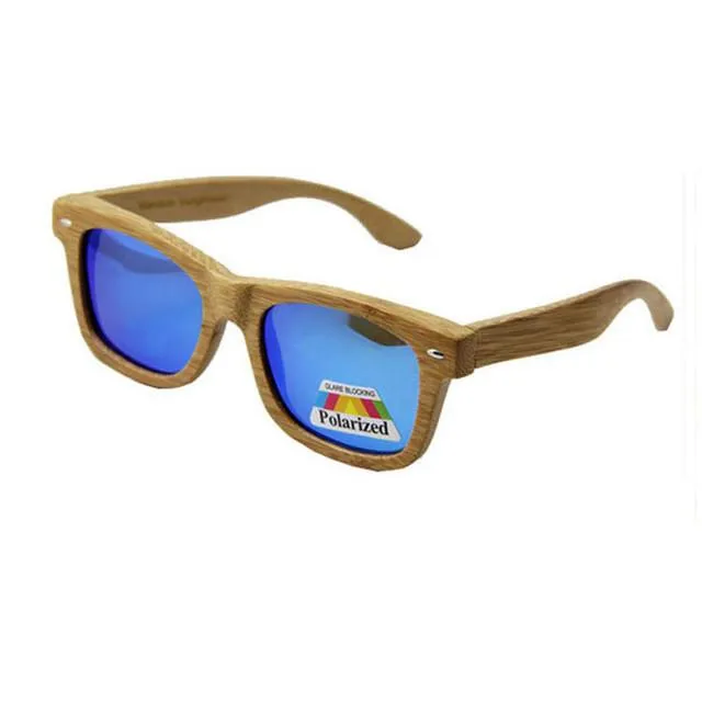 Men's Luxury Wooden Polarized Sunglasses in 14 Colors