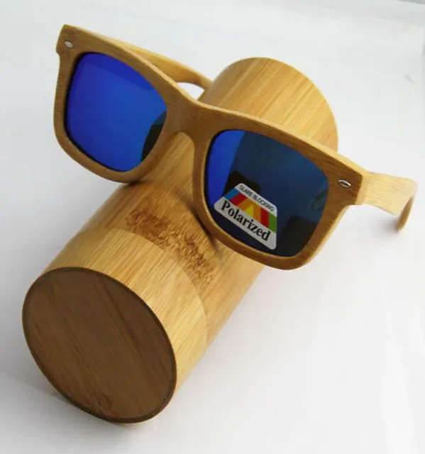 Men's Luxury Wooden Polarized Sunglasses in 14 Colors