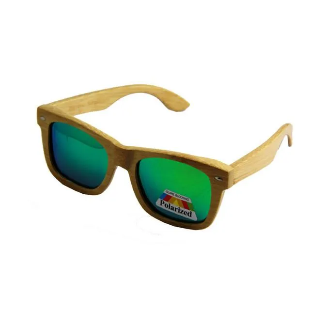 Men's Luxury Wooden Polarized Sunglasses in 14 Colors