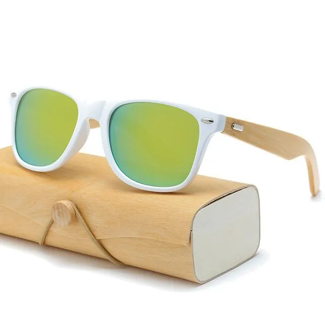 Men’s Luxury Wooden Sunglasses with Wooden Box