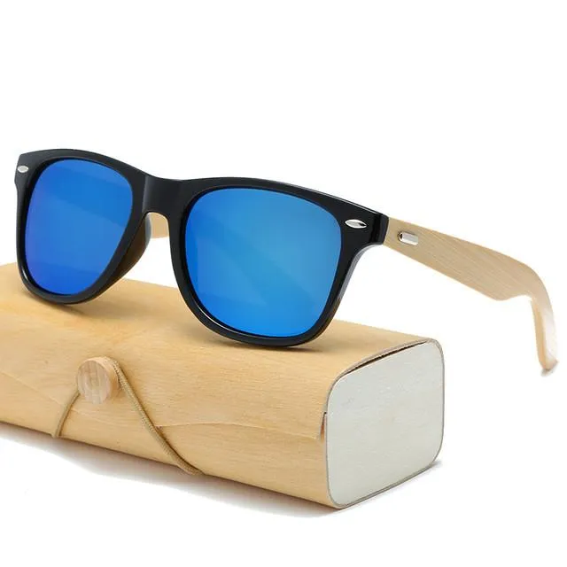 Men’s Luxury Wooden Sunglasses with Wooden Box