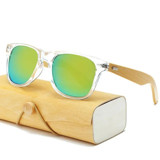 Men’s Luxury Wooden Sunglasses with Wooden Box