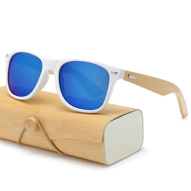 Men’s Luxury Wooden Sunglasses with Wooden Box