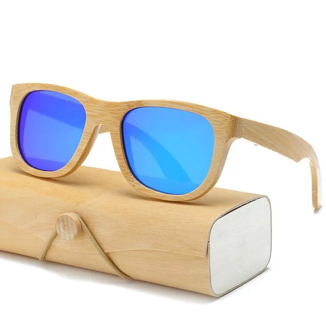 Men’s Luxury Wooden Sunglasses with Wooden Box