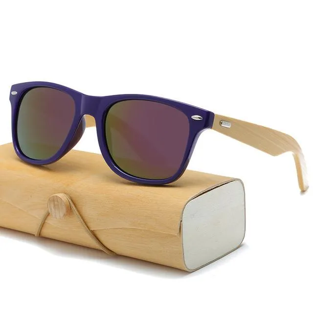 Men’s Luxury Wooden Sunglasses with Wooden Box