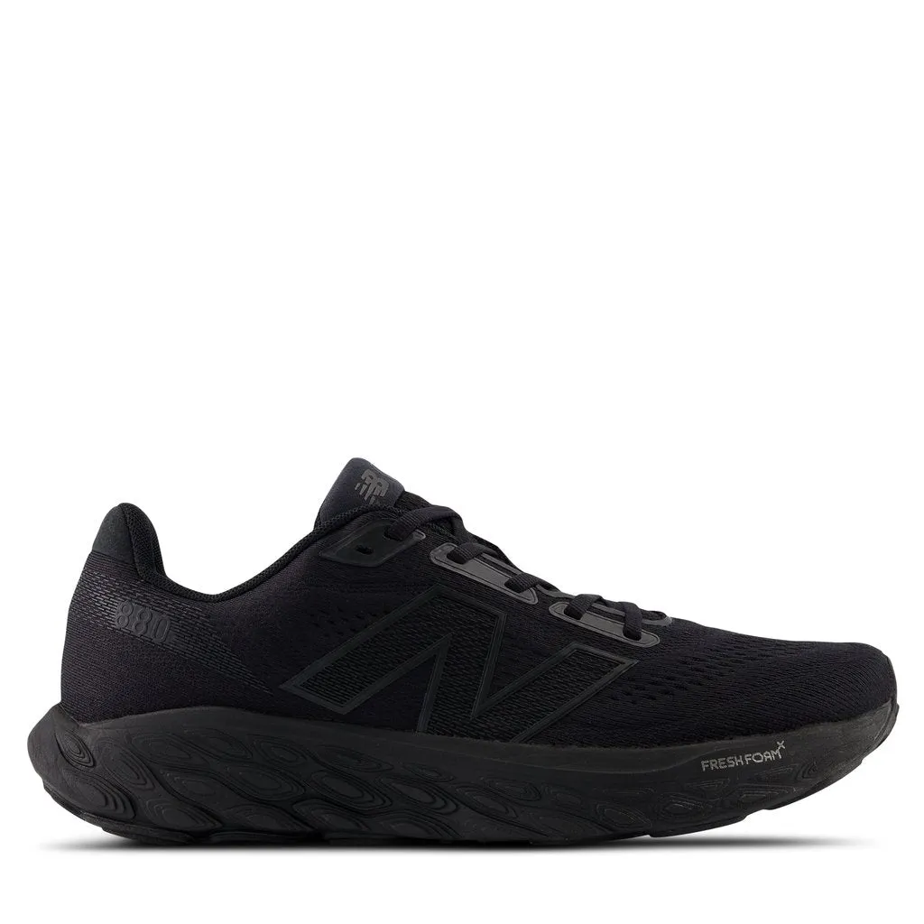 NEW BALANCE MEN'S FRESH FOAM X 880V14 BLACK/BLACK RUNNING SHOES