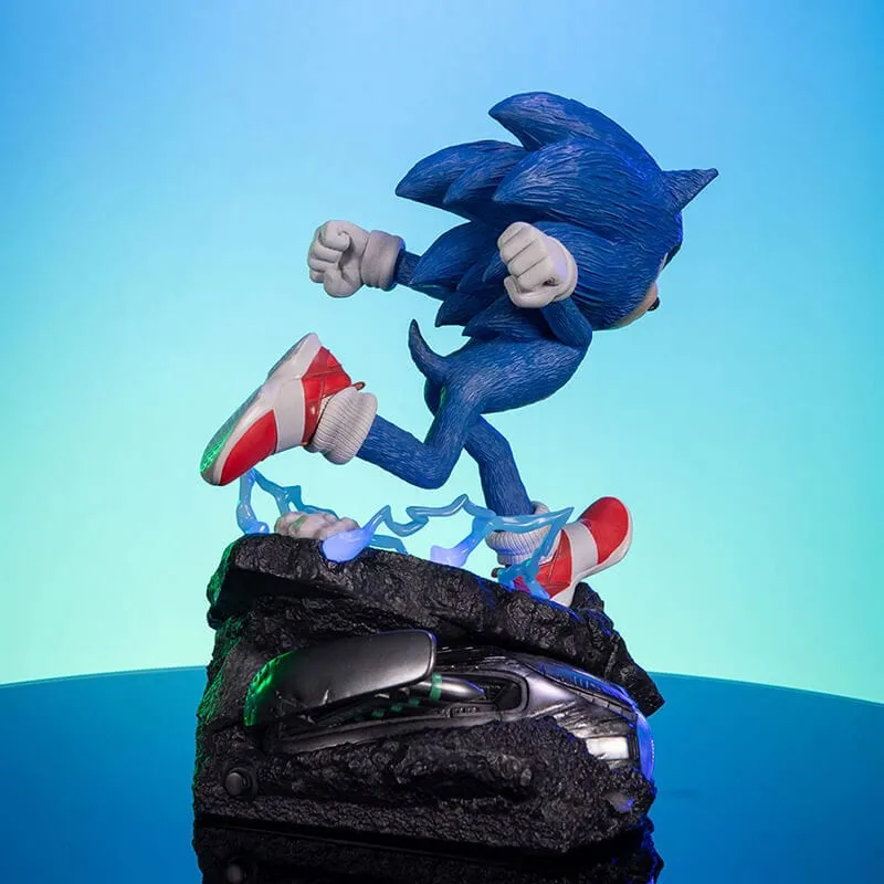 Official First4Figures Sonic the Hedgehog 2 Standoff Statue (Exclusive Edition)