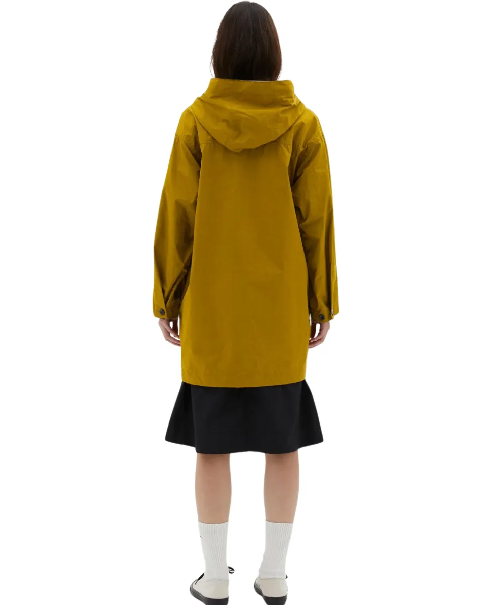 Oversized Kagool Cotton Ripstop Ochre