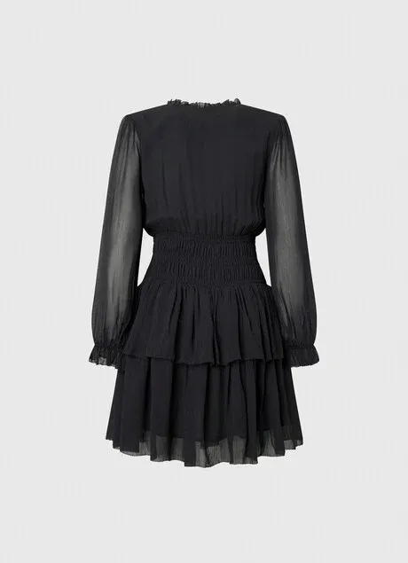 Pepe Jeans Romantic Mini Dress Lucy PL953018 999 black