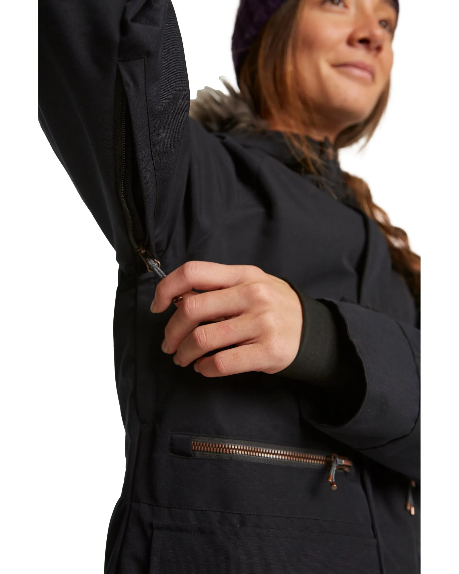 PLUS SIZE - WILDER JACKET - TRUE BLACK