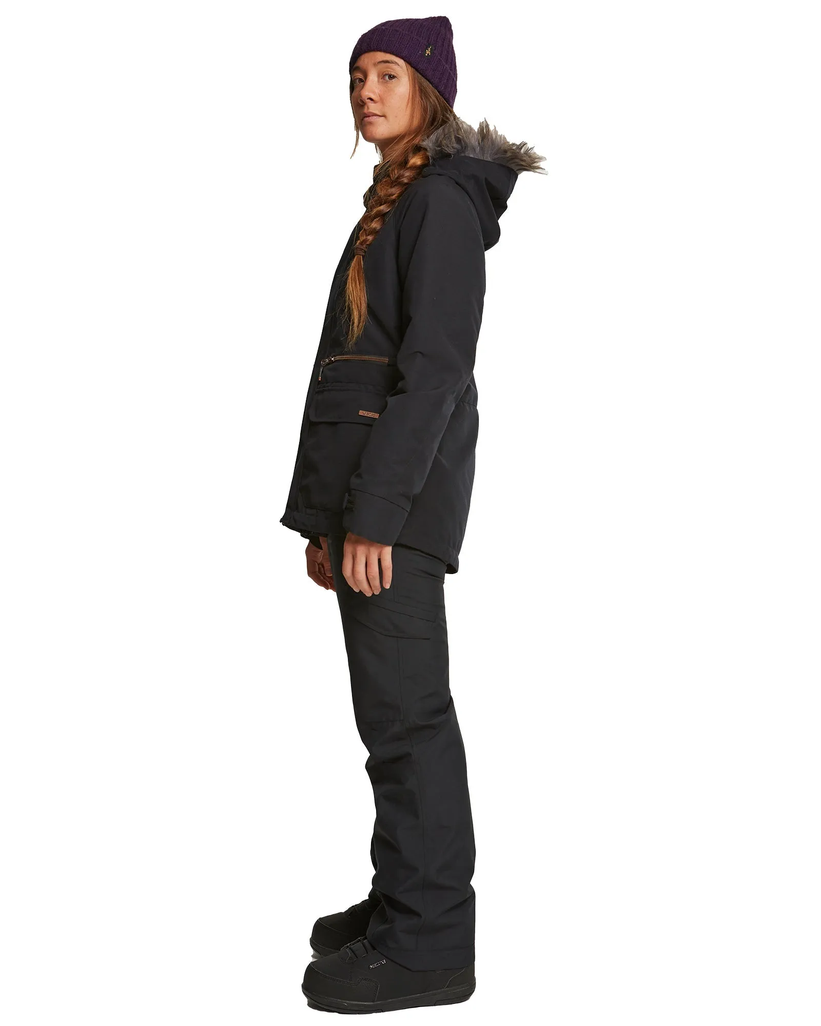 PLUS SIZE - WILDER JACKET - TRUE BLACK