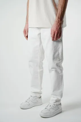 Premium White Relaxed Fit Jeans