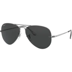 Ray-Ban Metal II Adult Aviator Sunglasses (Refurbished, Without Tags)