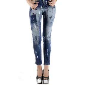 Sexy Woman Jeans Donna