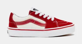 Sk8-Low Preschool Lifestyle Shoes (Red/White)