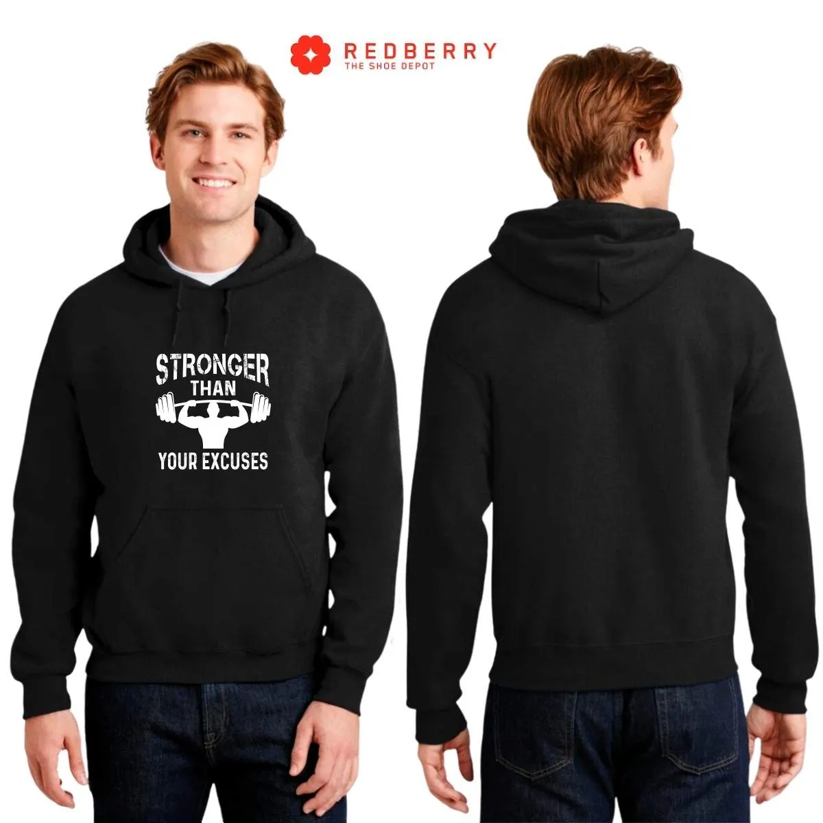 Sudadera Hombre  Hoodie Gym Ejercicio Fitness 007