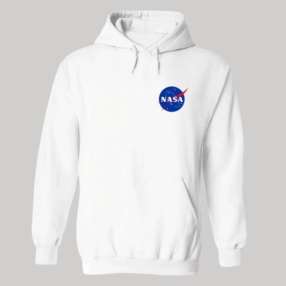 Sudadera Mujer Hoodie Nasa Logo Espacial Escudo