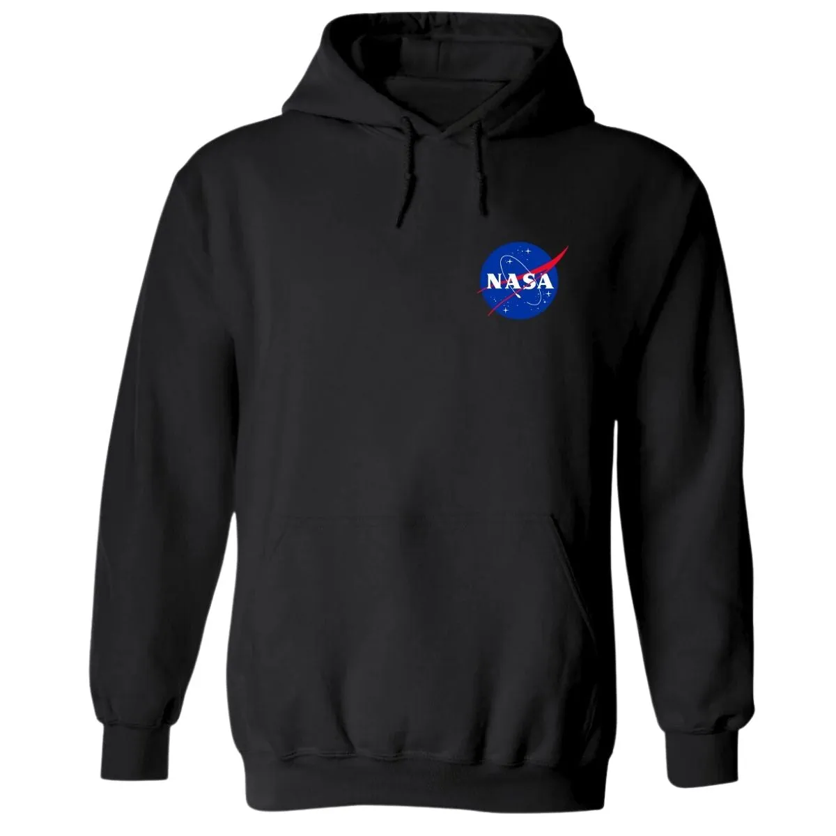 Sudadera Mujer Hoodie Nasa Logo Espacial Escudo