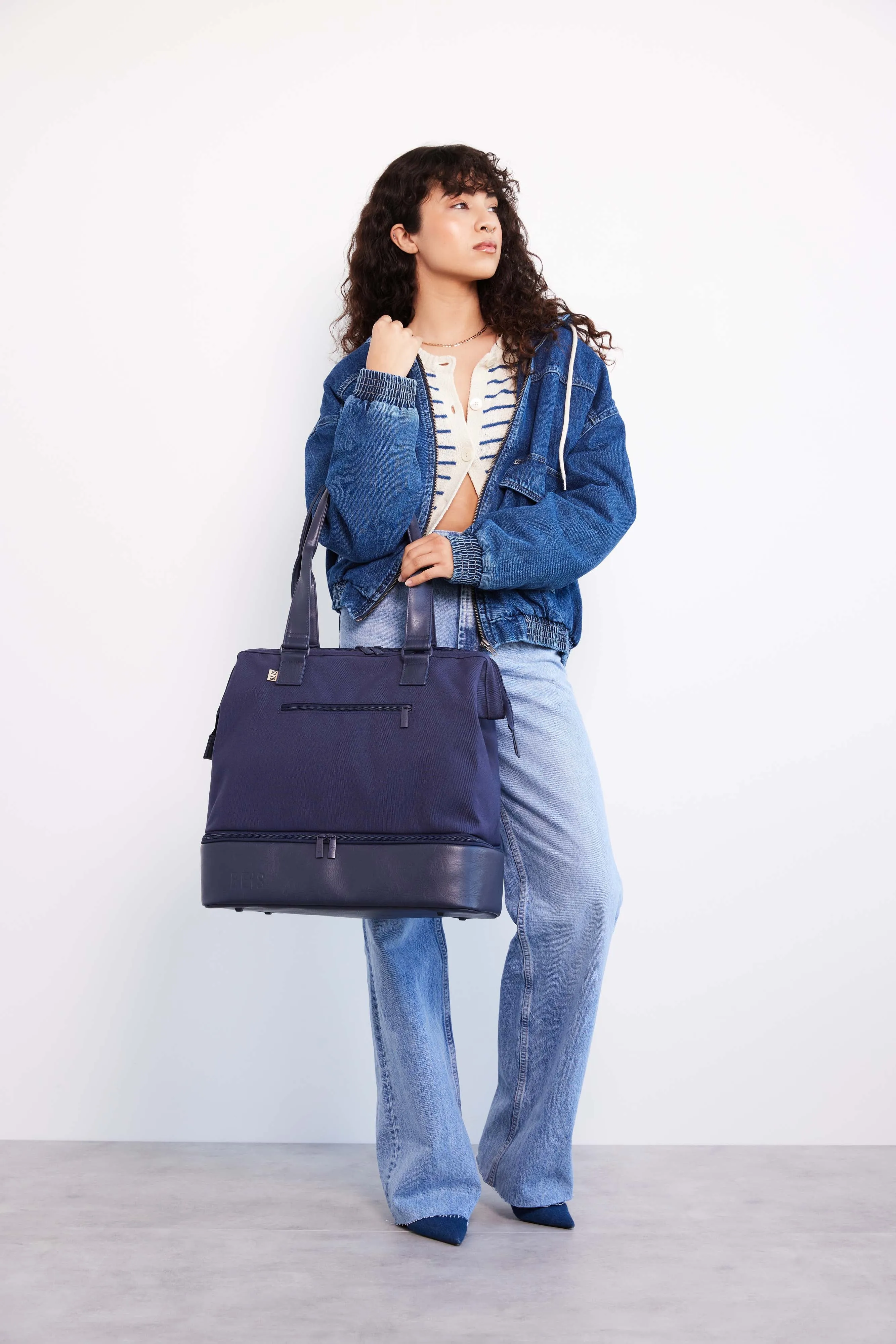 The Mini Weekender in Navy