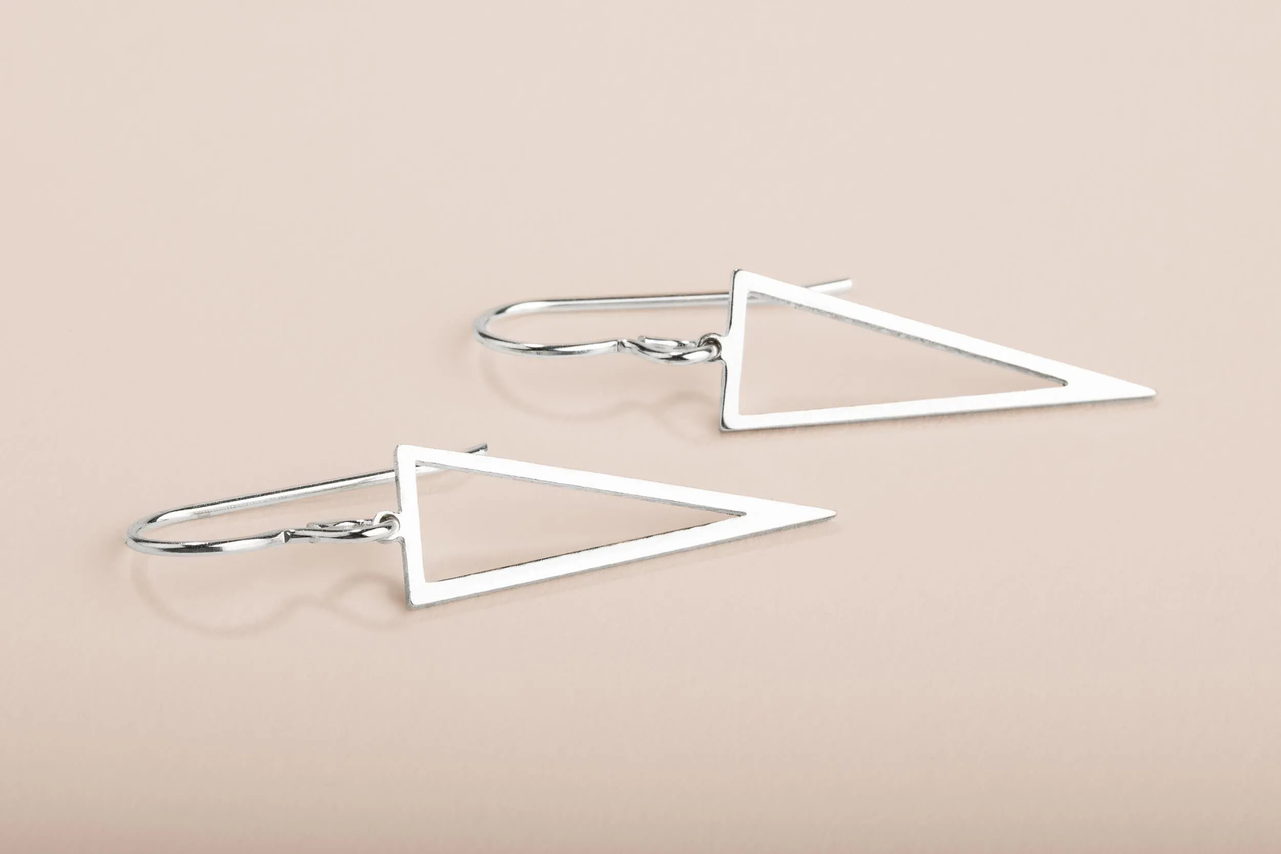 Triangle Dangle Earrings