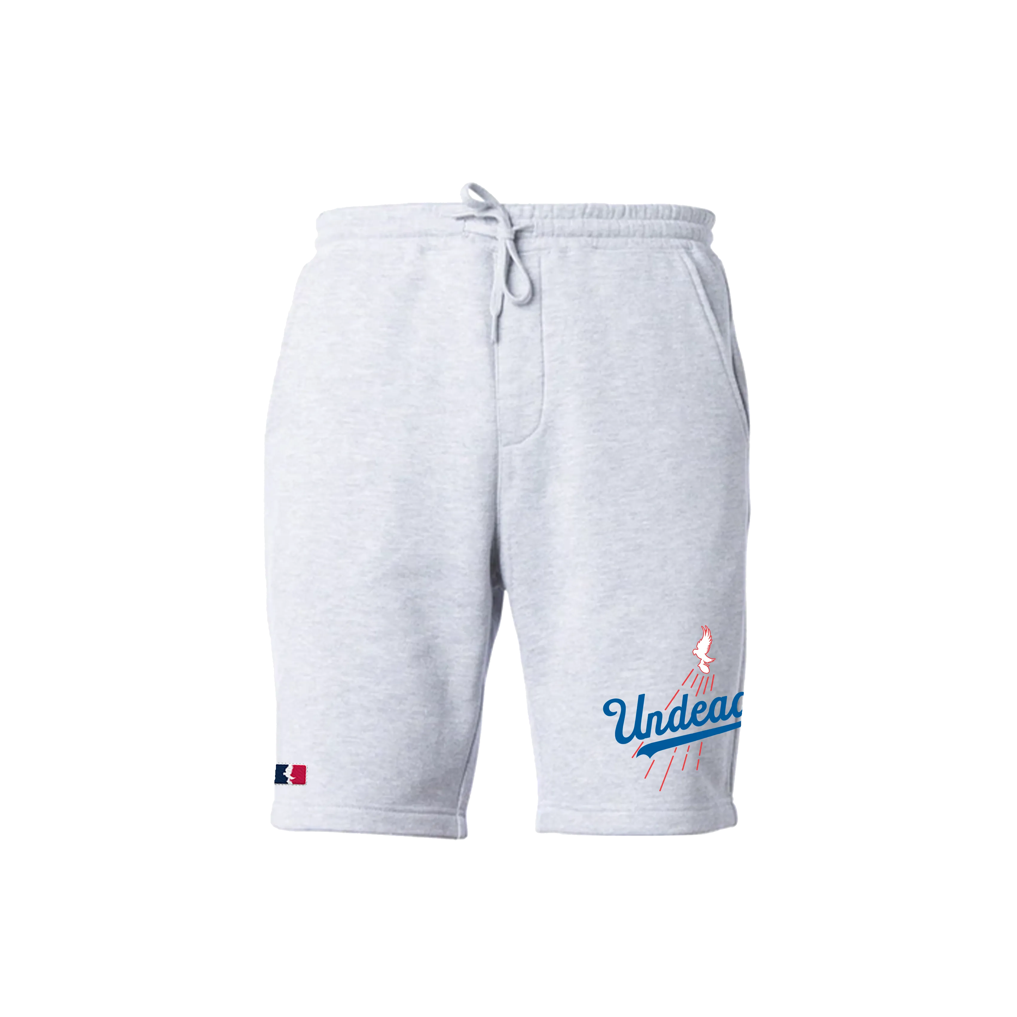 Undead Baseball Sweat Shorts (Grey Heather)