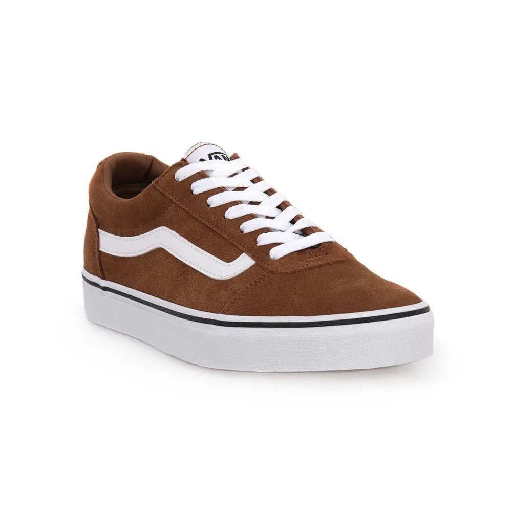 VANS MEN'S WARD SUEDE BROWN SHOES