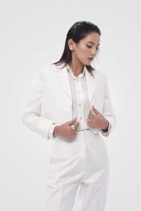 White Bird Crop Jacket